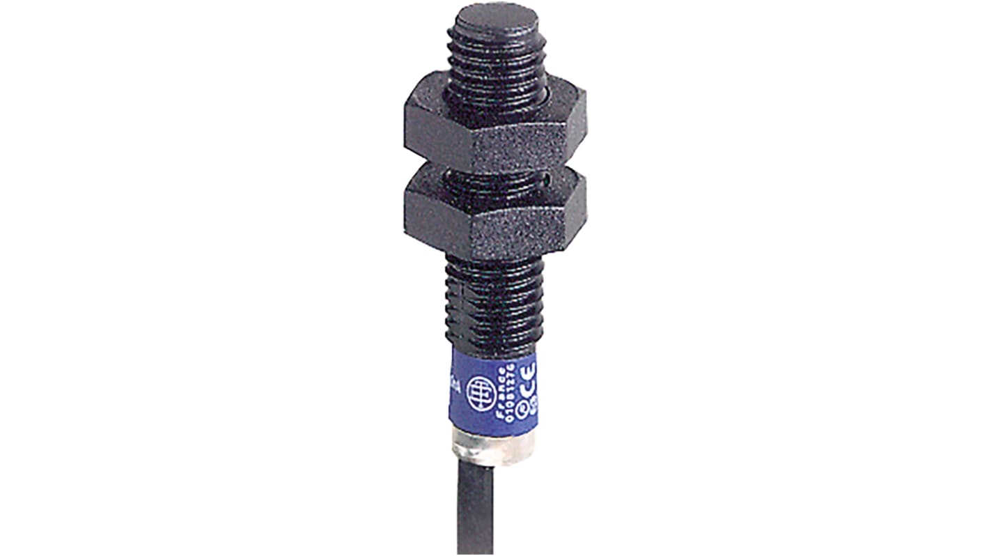 Rs-Online Sensore di prossimità Cilindro filettato Telemecanique Sensors M8 rilevamento 2 5 mm 12 → 24 V CC