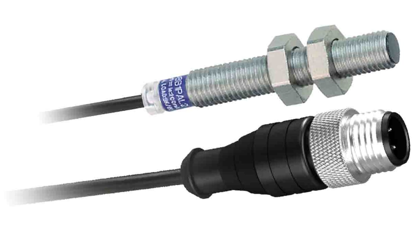 Rs-Online Sensore di prossimità Cilindro filettato Telemecanique Sensors M8 rilevamento 1 5 mm 12 → 48 V DC