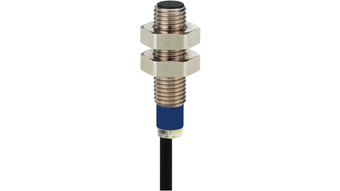 Capteur de proximité Telemecanique Sensors, M8, Détection 1,5 mm, PNP NC, 12 → 48 V c.c.