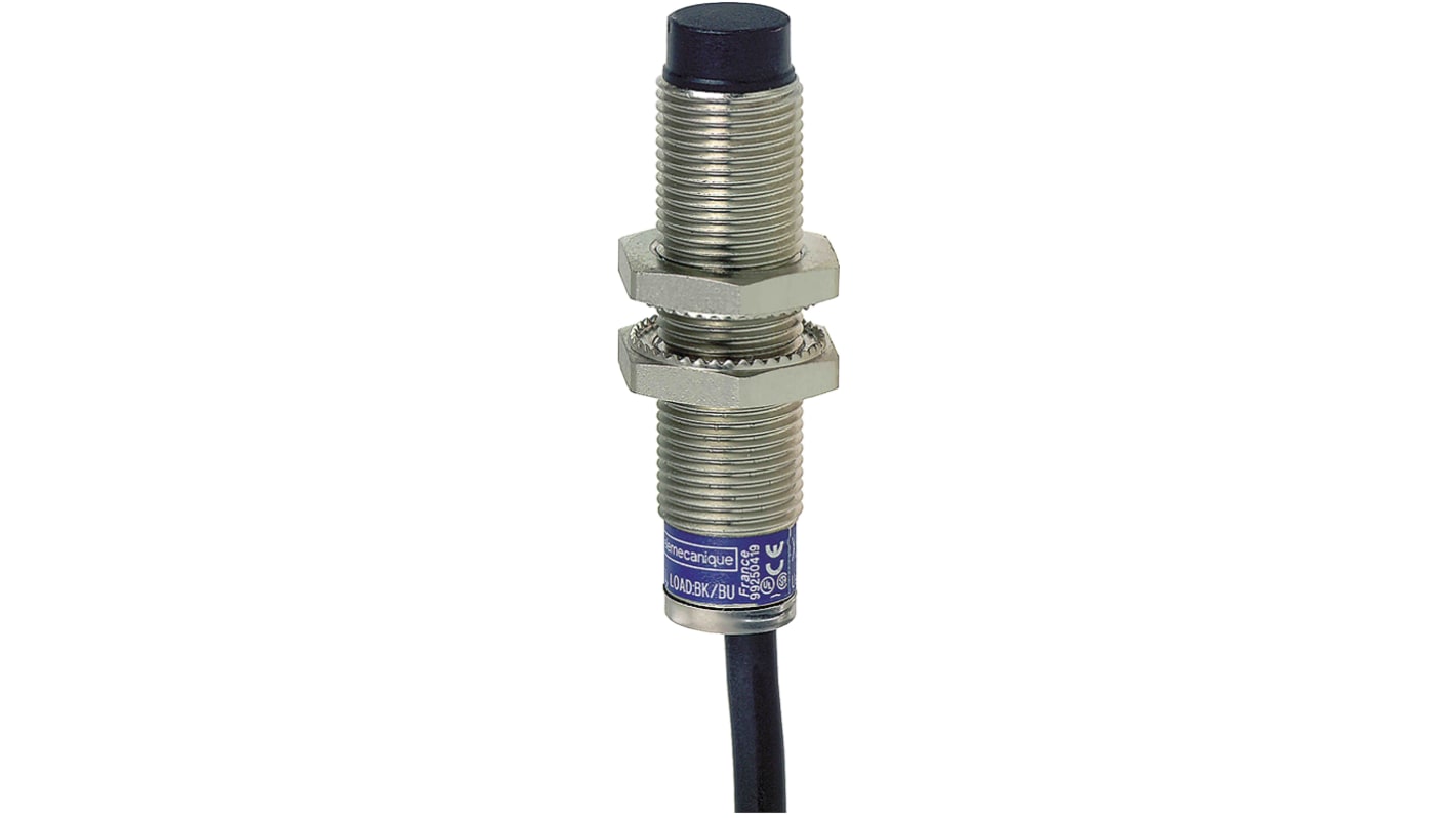 Rs-Online Sensore di prossimità Cilindro filettato Telemecanique Sensors M12 rilevamento 7 mm 12 → 48 V DC
