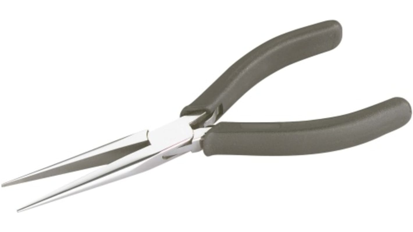 SAM Round Nose Pliers, 170 mm Overall, Straight Tip, 68mm Jaw, ESD