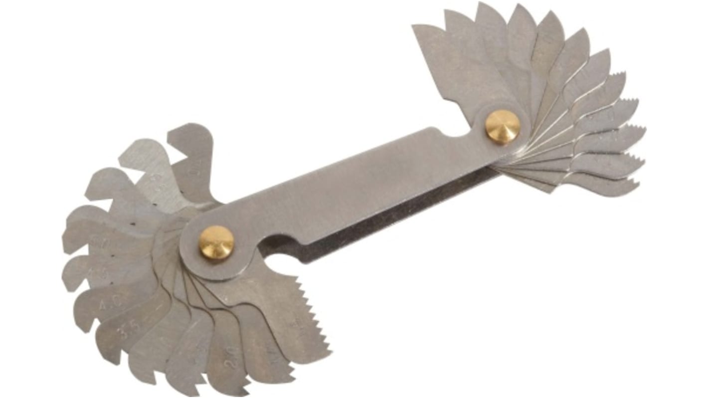 772 M SAM 32 Blades Thread Pitch Gauge Metric thread type RS
