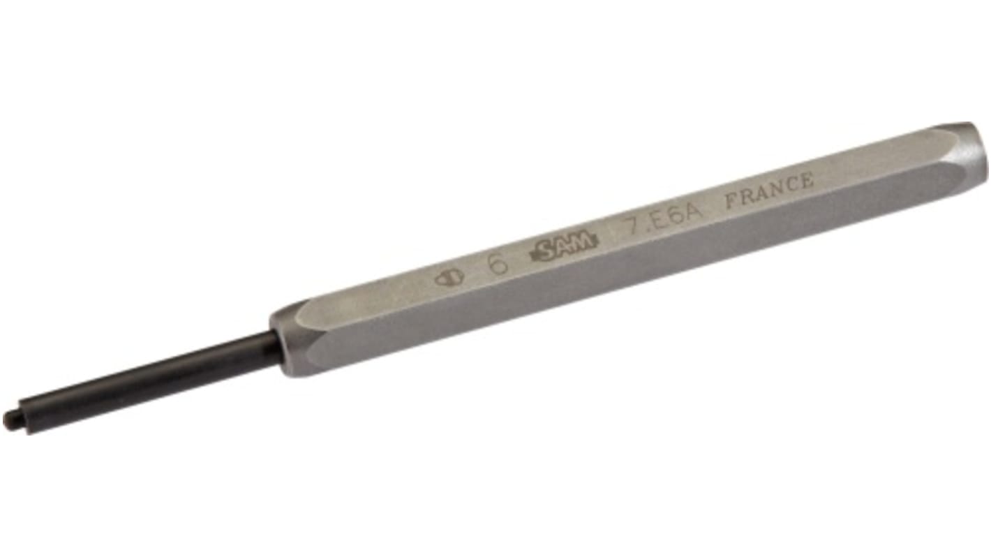 SAM 1-Piece Punch, 8 mm Shank, 120 mm Overall