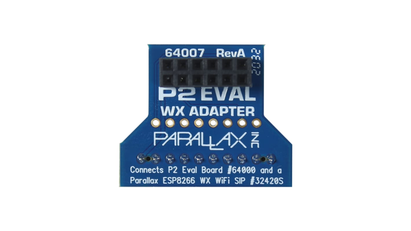 Parallax Inc 适配器板, 用于propeller P2 微控制器