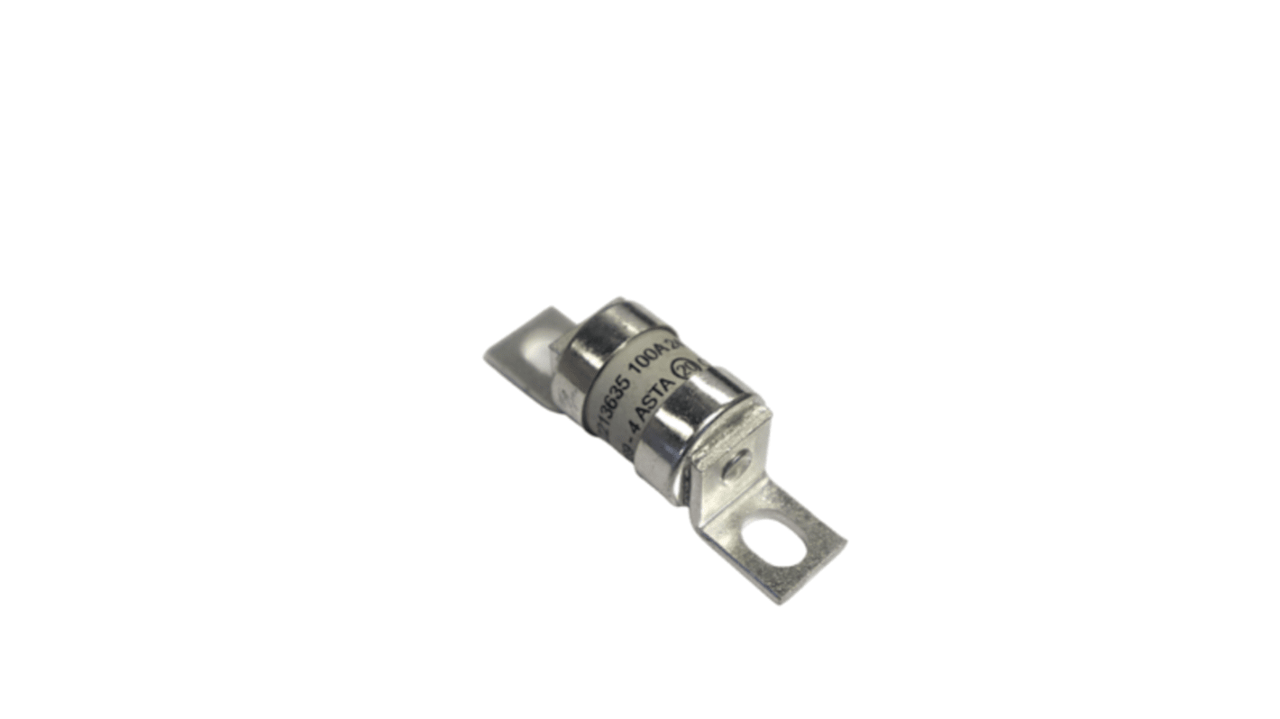 RS PRO 100A Bolted Tag Fuse, 120 V dc, 240V ac, 41.8mm