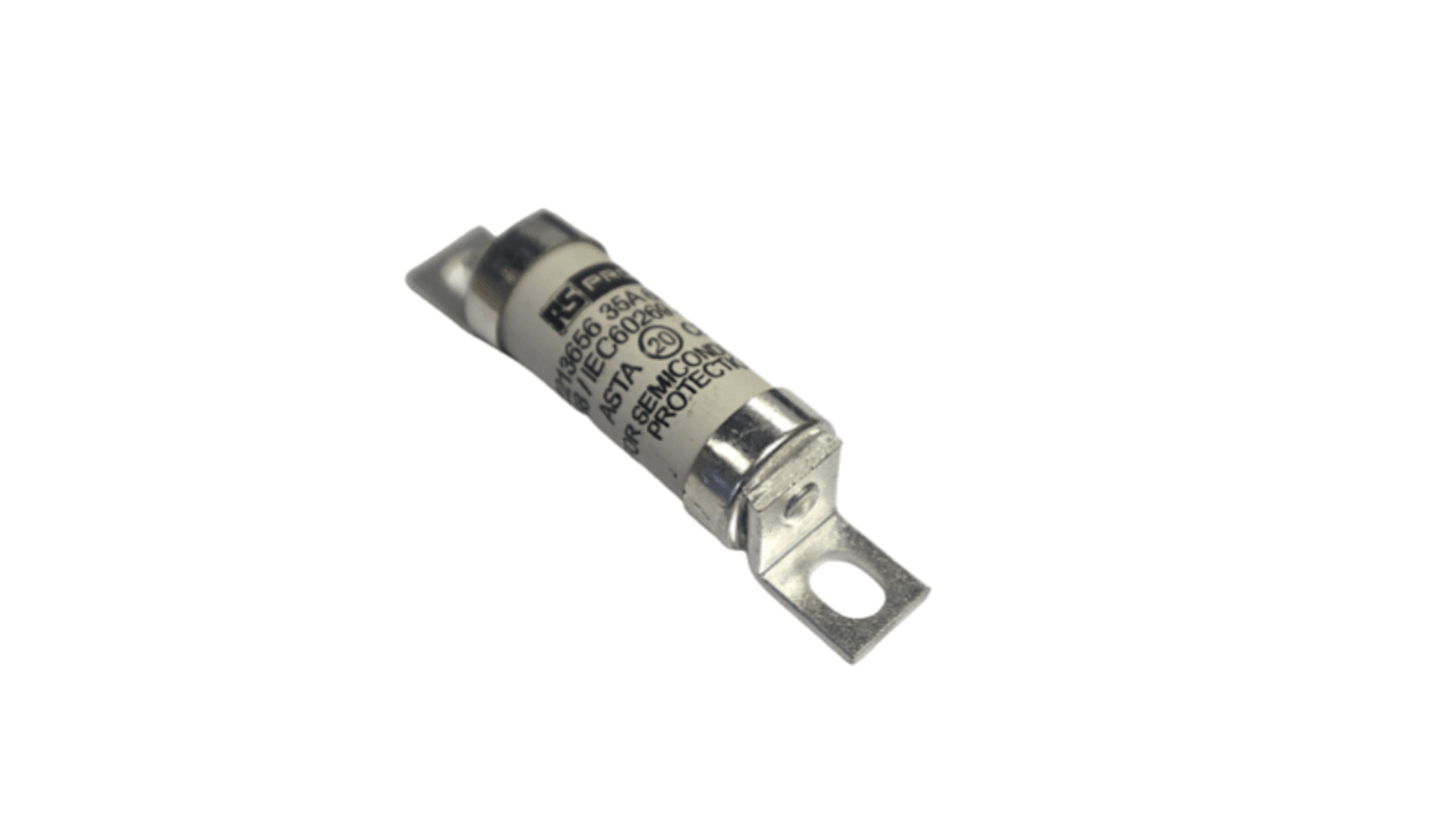 RS PRO 80A Bolted Tag Fuse, 350 V dc, 690V ac, 63.5mm
