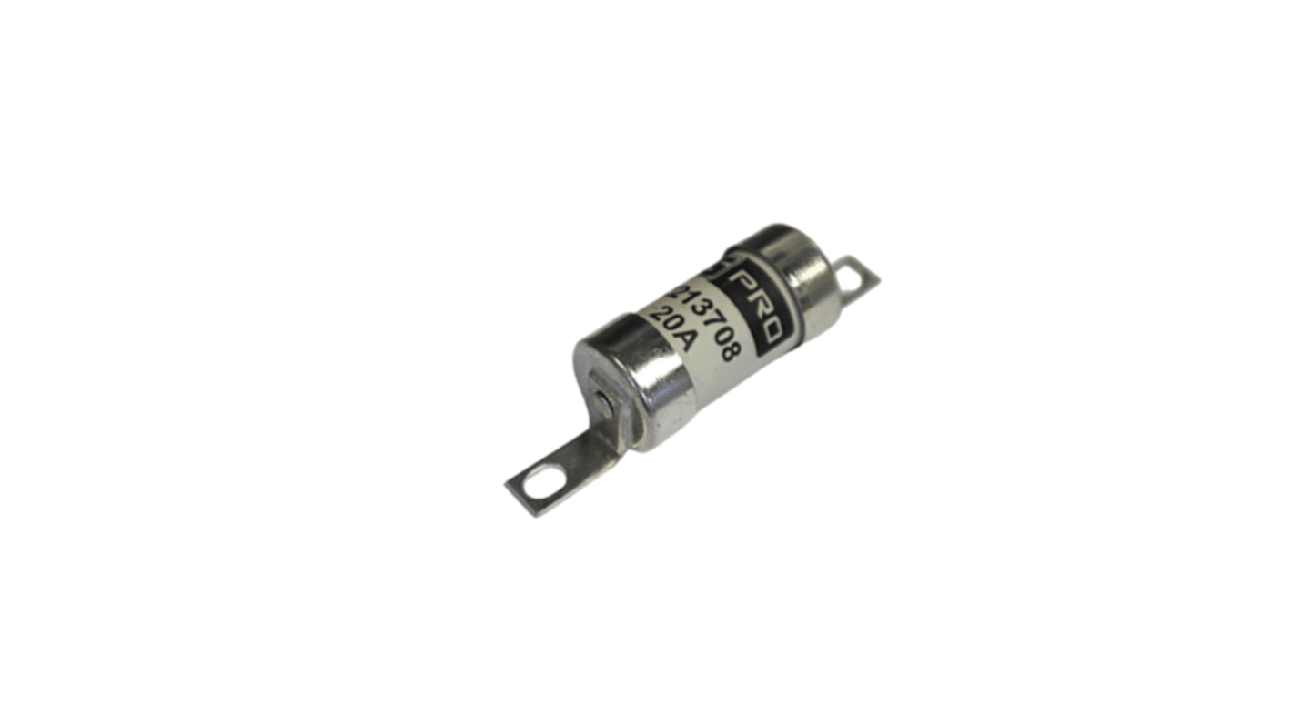 RS PRO 20A Bolted Tag Fuse, A2, 250 V dc, 690V ac, 73mm