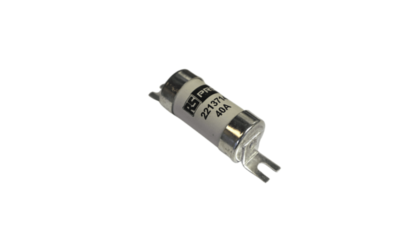 RS PRO 40A Bolted Tag Fuse, A3, 250 V dc, 690V ac, 73mm