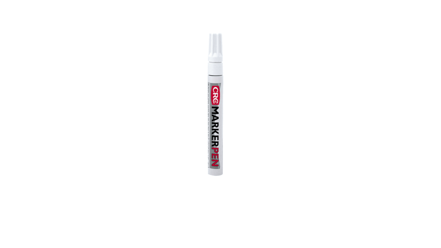 CRC 3 mm Tip White Marker Pen