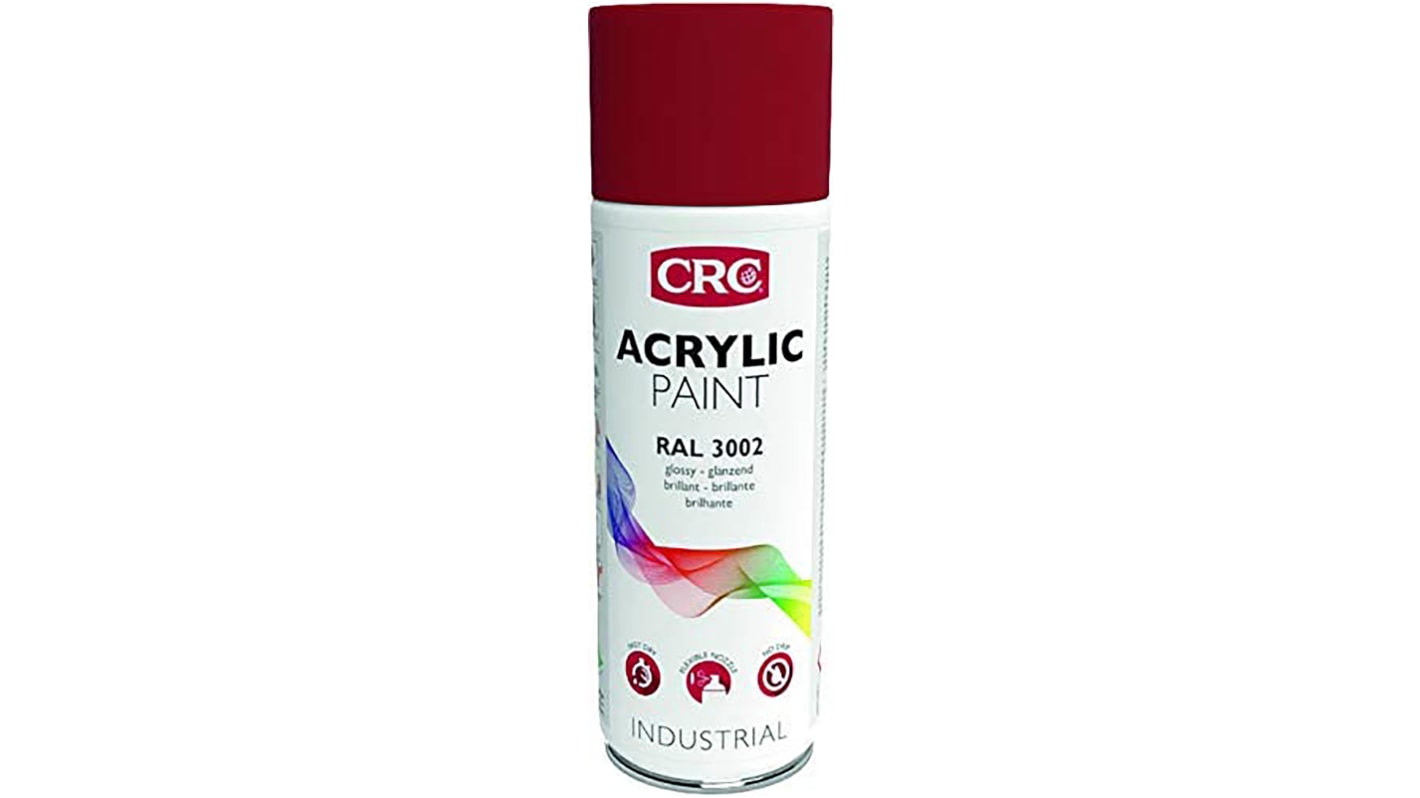 CRC 400ml RAL 3002 Red Hard Wearing Spray Paint