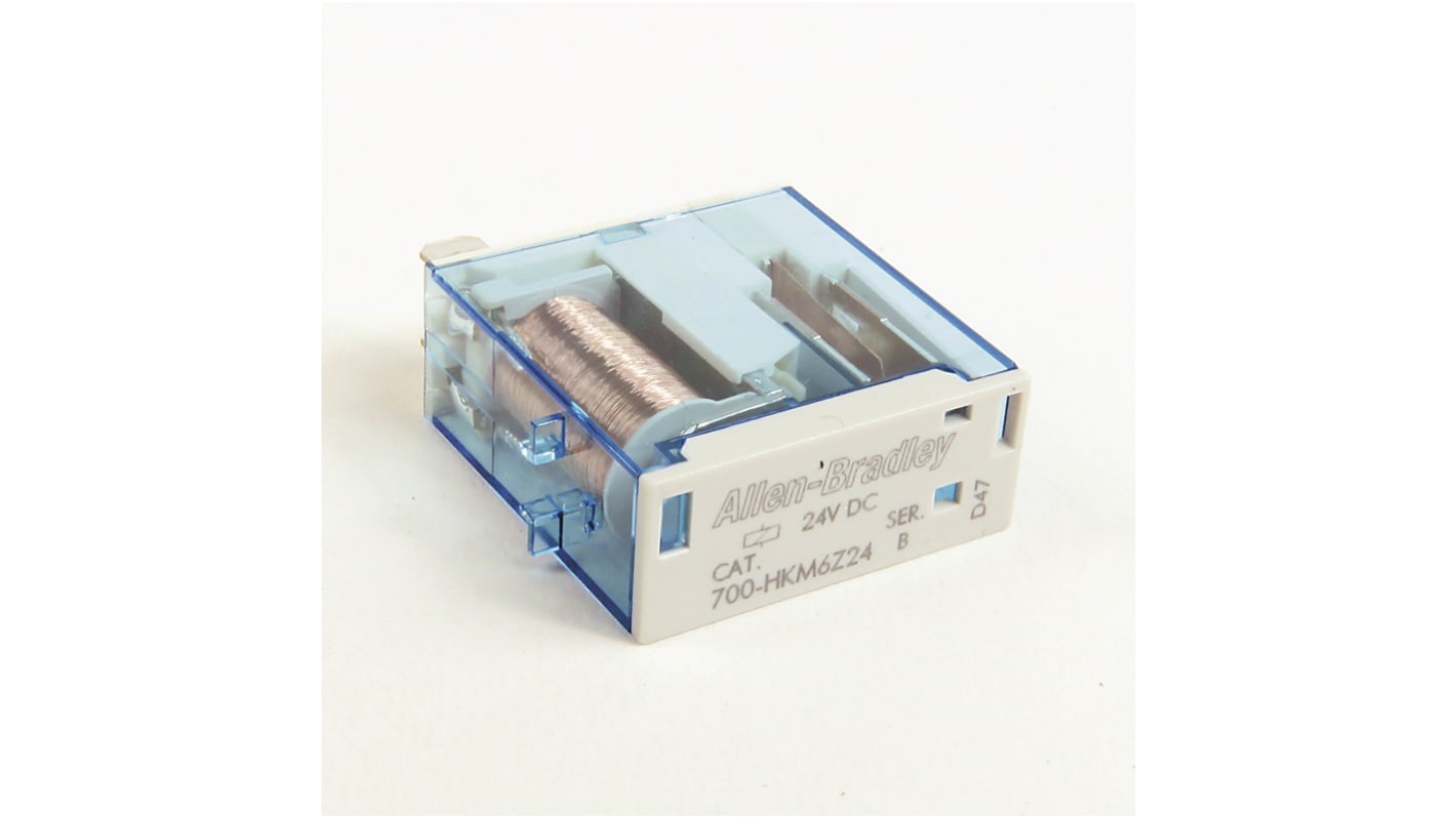 Allen Bradley Plug In Non-Latching Relay, 24V dc Coil, 16A Switching Current, SPDT