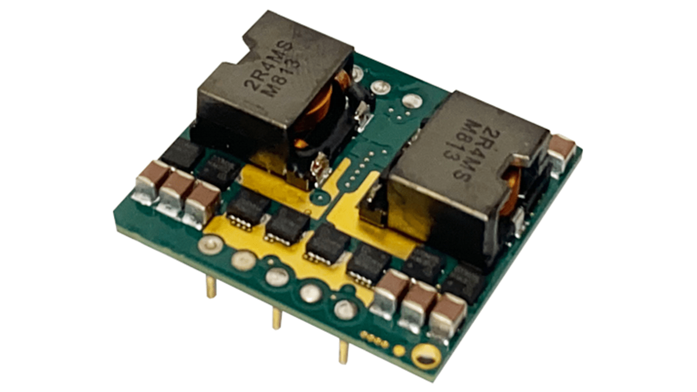TDK-Lambda i7A DC-DC Converter, 3.3 → 2.4V dc/ 33A Output, 18 → 60 V dc Input, 500W, PCB Mount, +125°C