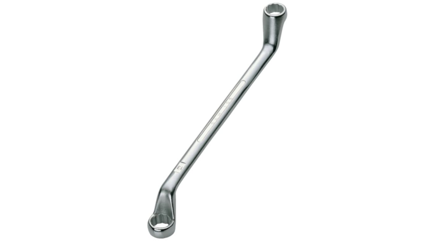 SAM Offset Ring Spanner, 17mm, Metric, No, Double Ended, 285 mm Overall, No
