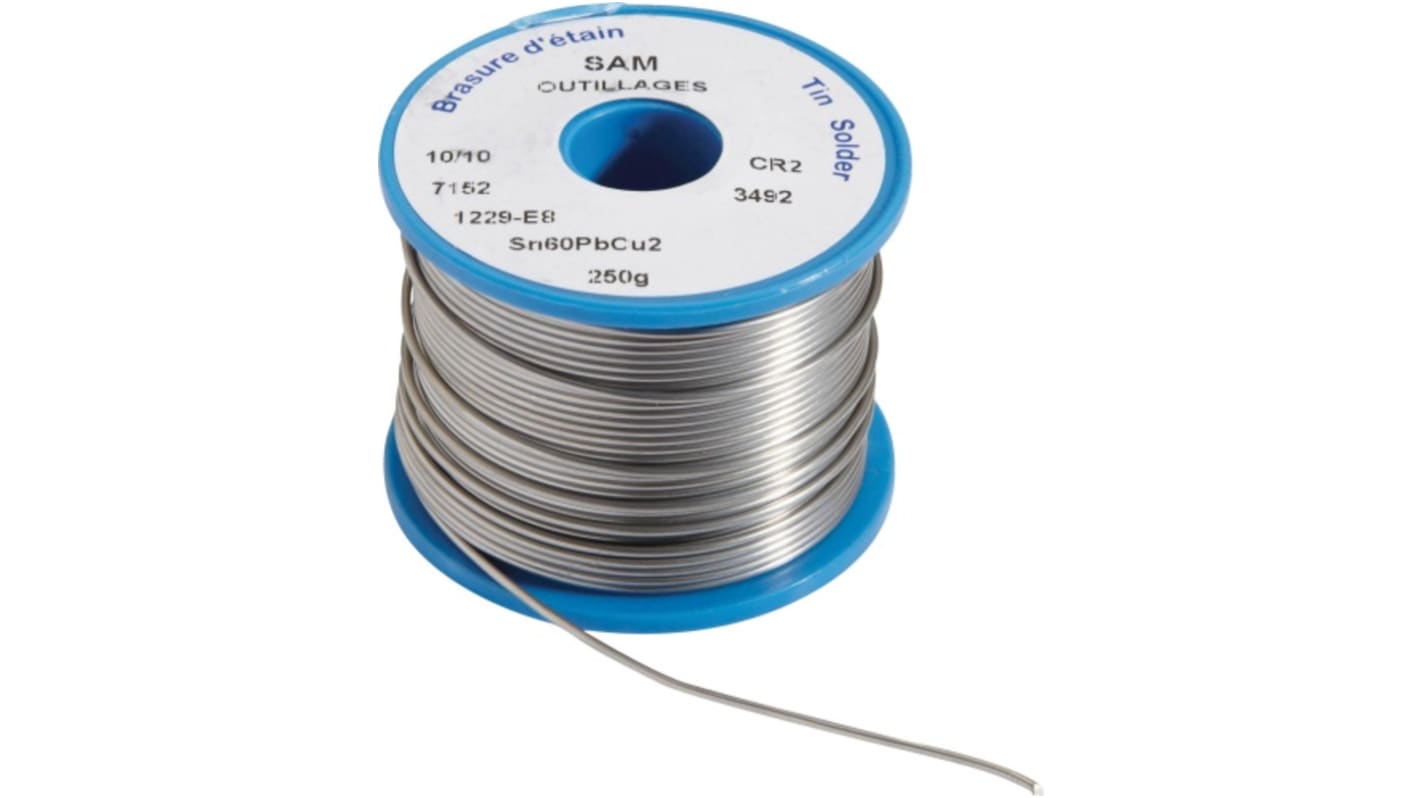 SAM Wire, 0.8mm Lead solder