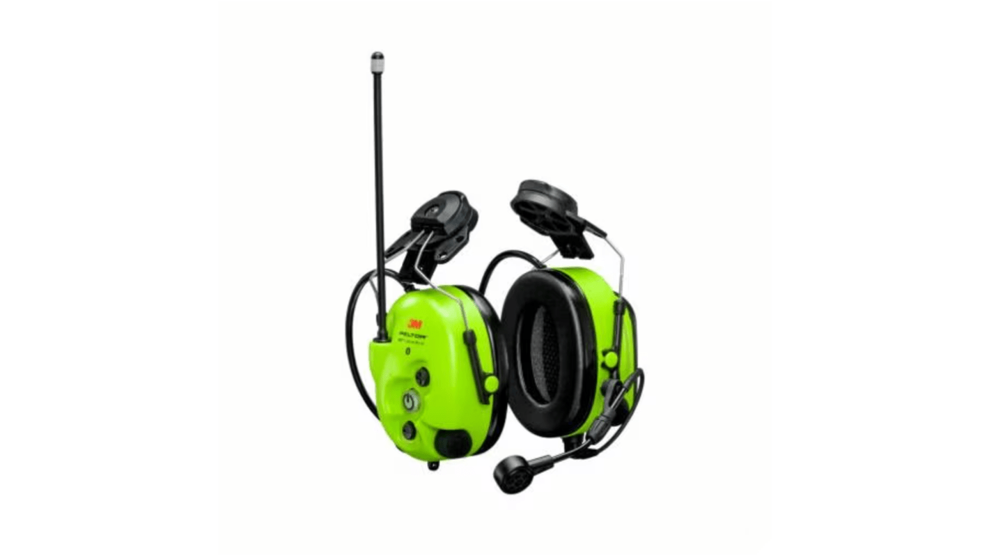 3M PELTOR™ WS™ LiteCom Pro III Wireless Speak & Listen Ear Defender with Helmet Attachment, 32dB, Blue, Noise
