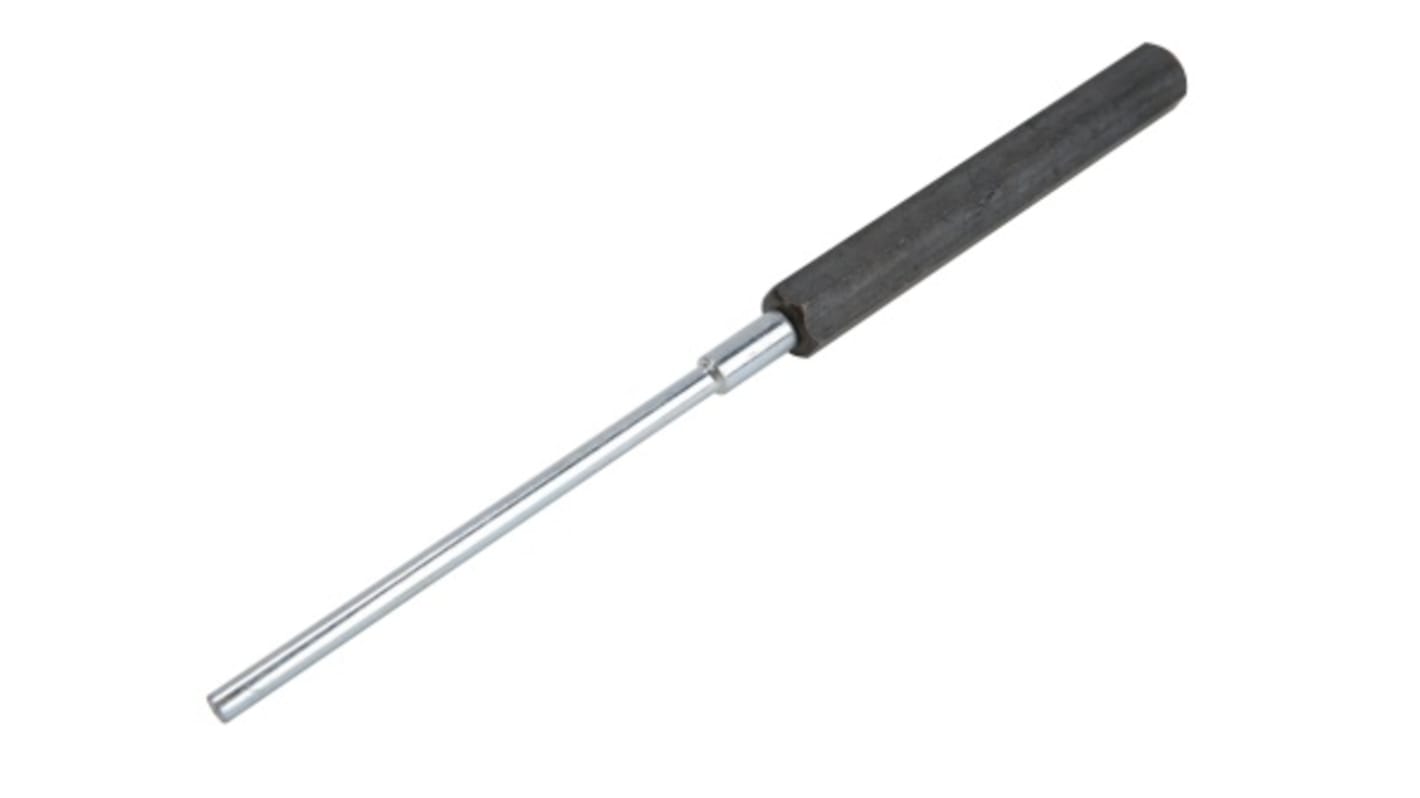 SAM 1-Piece Punch, Long Pin Punch, 6 mm Shank, 180 mm Overall