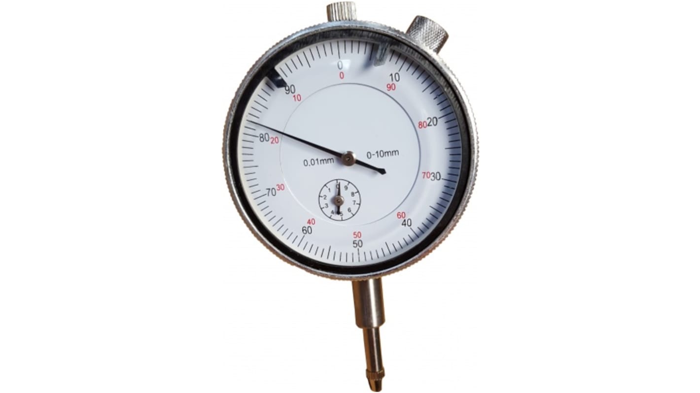 SAM 3524 Plunger Dial Indicator, 0 → 10 mm Measurement Range, 0.01 mm Resolution , 0.01 mm Accuracy