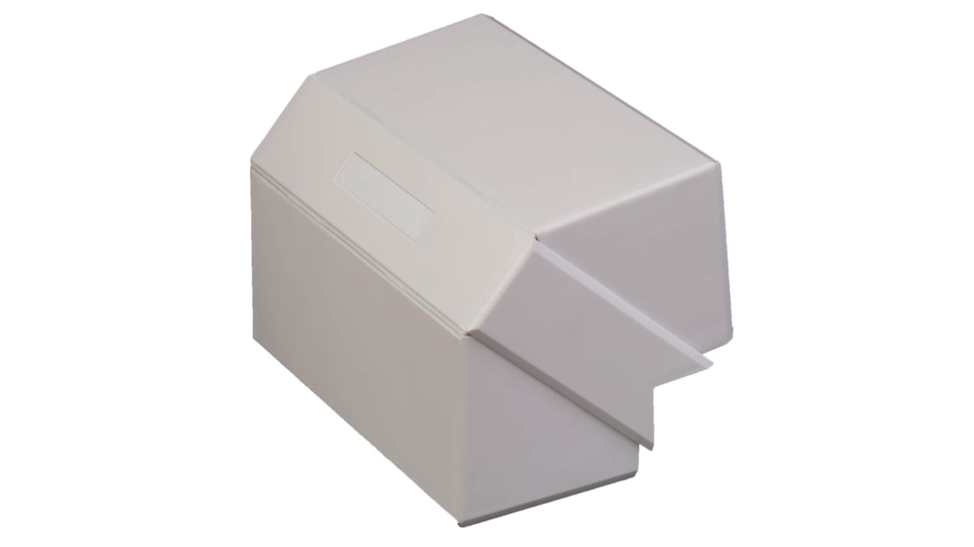 Cubierta Externa para Canalización de Cable RS PRO, PVC, Esquina Externa, 60 x 60mm