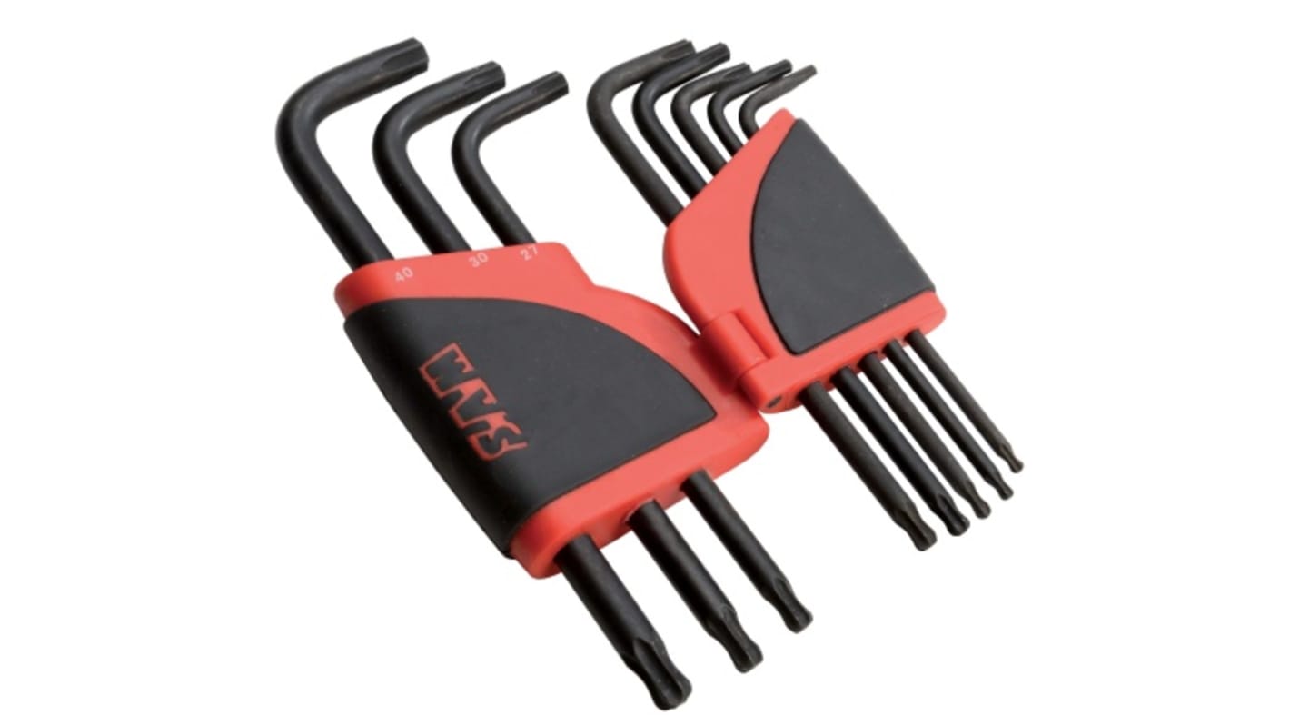 SAM 8-Piece Torx Key Set, L Shape, Long Arm