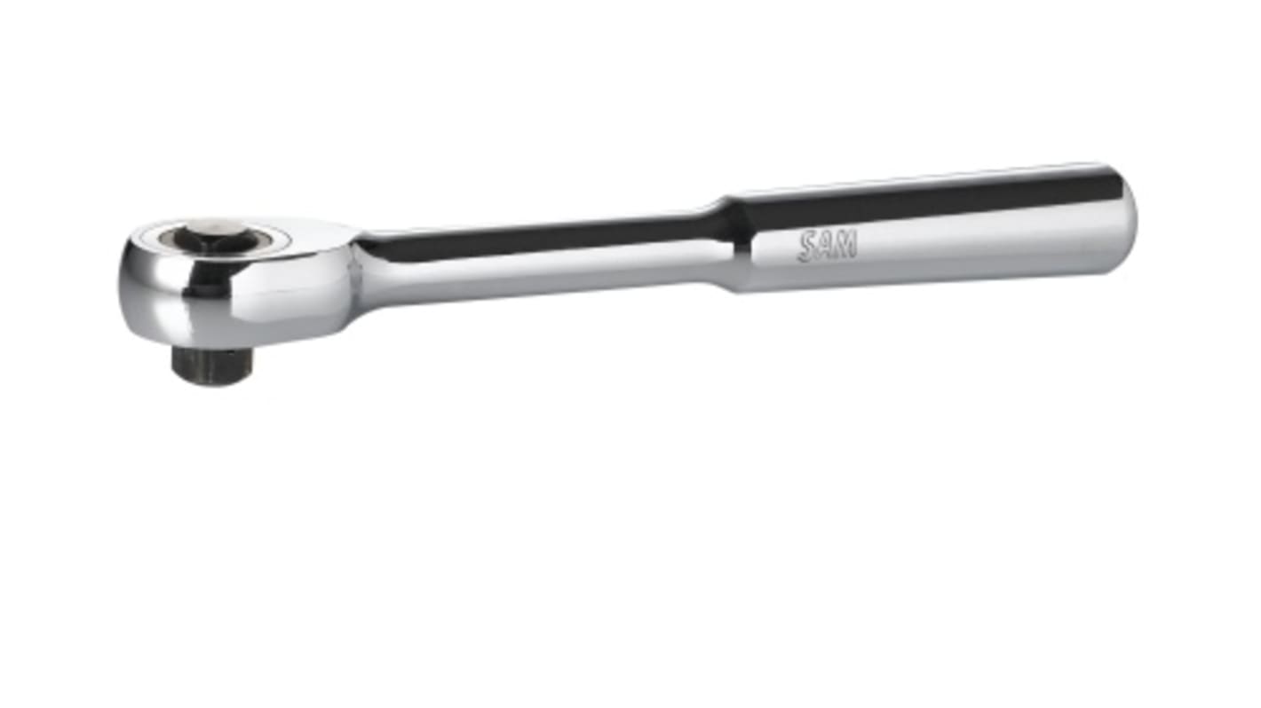 SAM 1/2 in Square Ratchet with Ratchet Handle, 220 mm Overall
