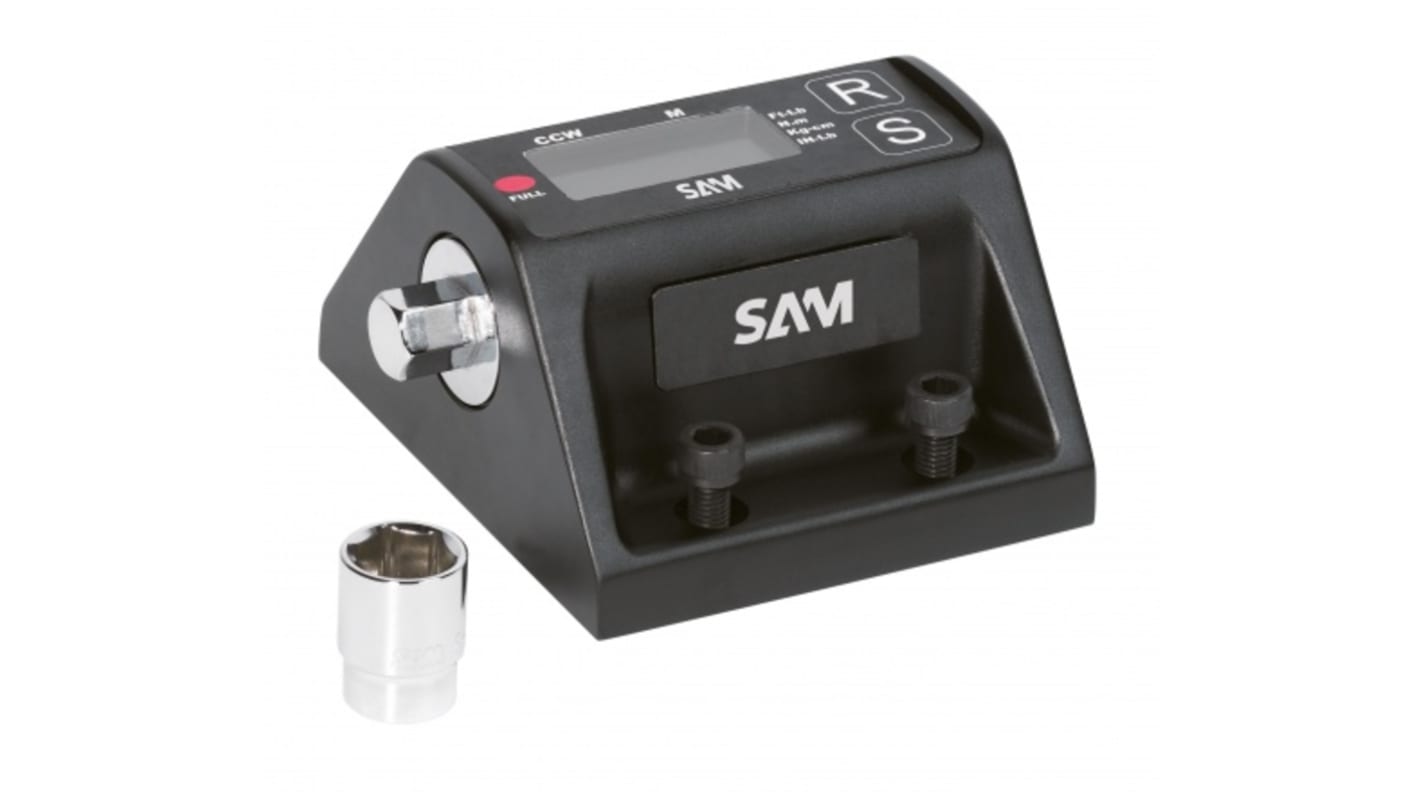 SAM Digital Torque Analyser, 13.5 → 70Nm, 10mm Drive, ±1 % Accuracy