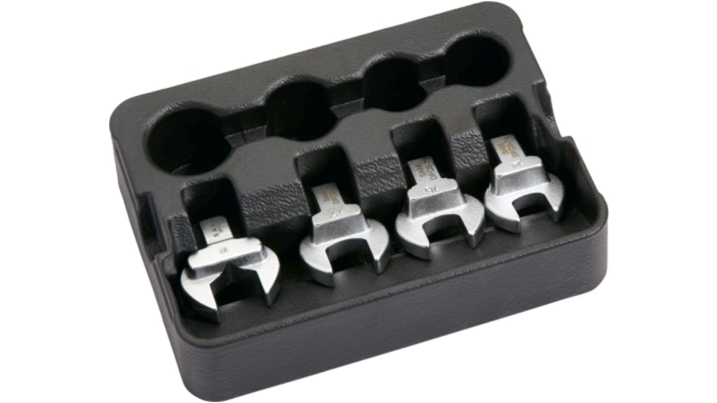 SAM DMC Series Open Ended Insert Spanner Head, 13 → 16 mm, 14 x 18mm Insert, Chrome Finish