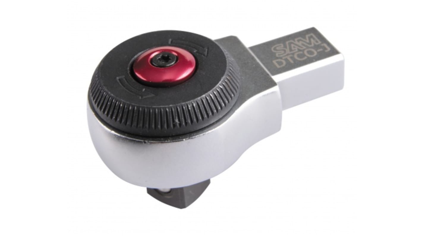 SAM DTC0 Series Reversible Ratchet Insert, 0.25 mm, 9 x 12mm Insert, Chrome Finish