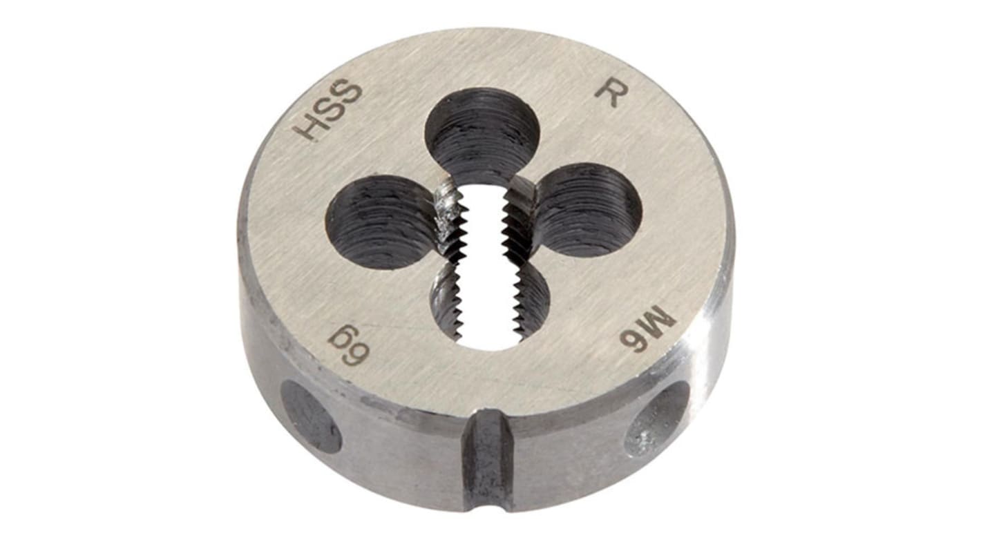 SAM Thread Die, M6 x 1mm Pitch, 25mm od