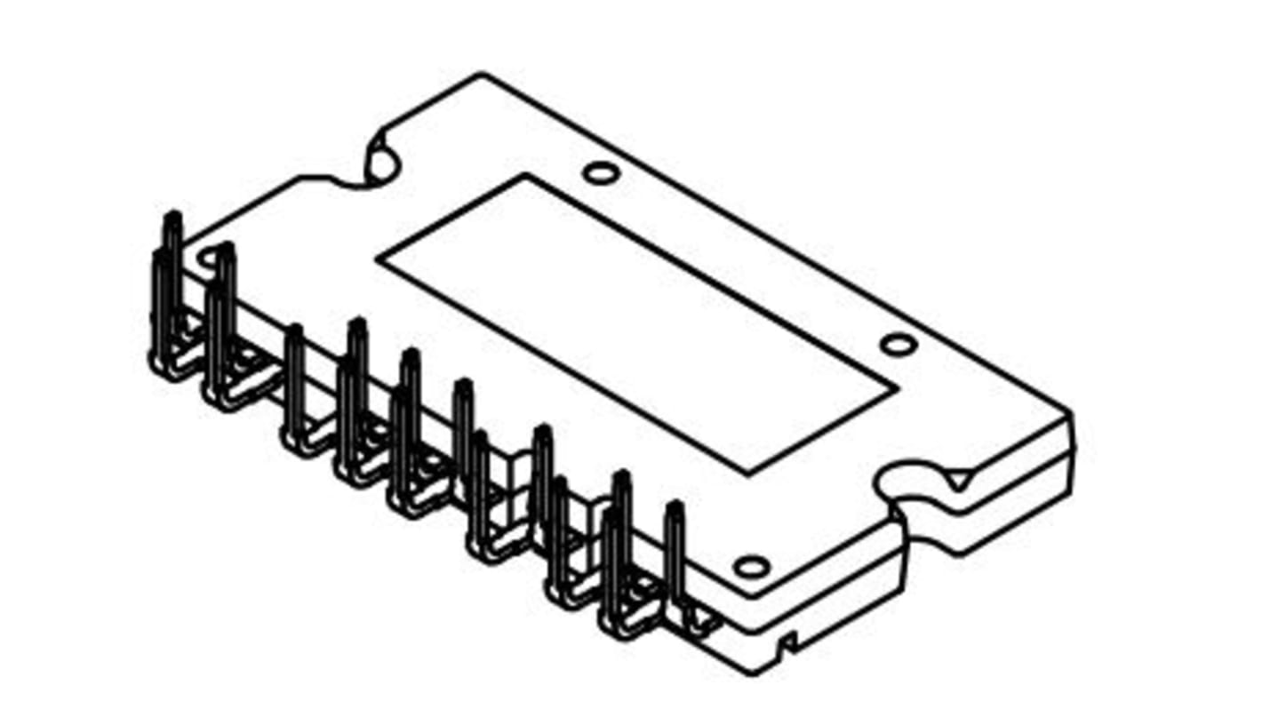 MOSFET onsemi FAM65CR51ADZ2, VDSS 650 V, ID 38 A, APMCD-A16 de 12 pines, 2elementos