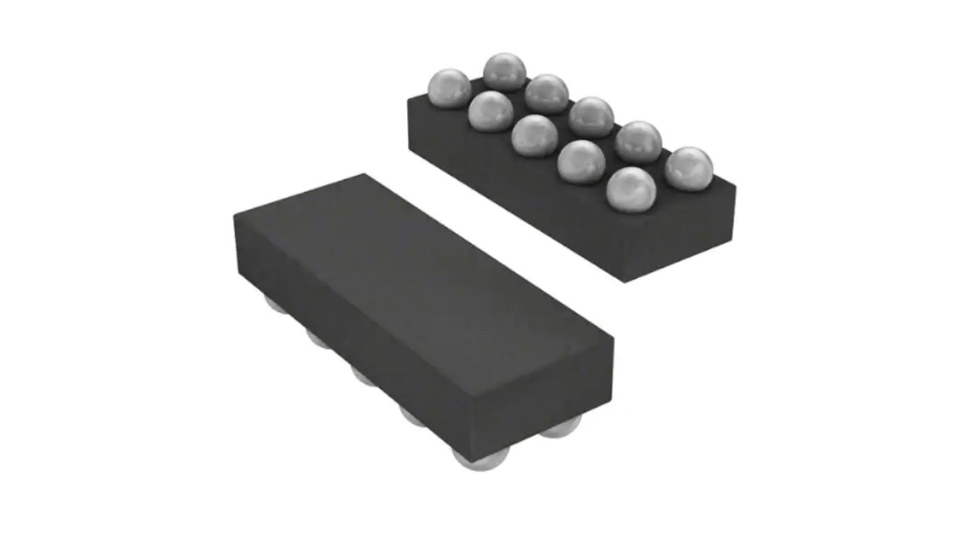onsemi 低ドロップアウト電圧 電圧レギュレータ 3A, 10-Pin, WLCSP