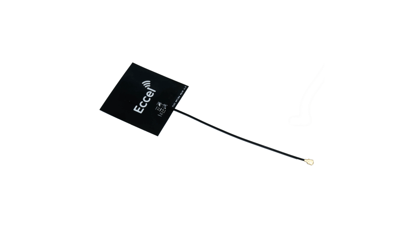 Eccel Technology Ltd RFID-Antenne Rechteckig selbstklebend Vierkant Stecker 1