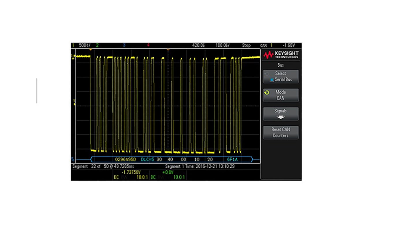 Keysight Technologies Oszilloskop-Software, Serielle Auslösung und Dekodierung für 2000A