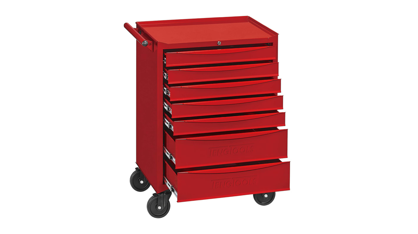 Teng Tools 7 drawers  Metal Tool Box, 670 x 460 x 960mm