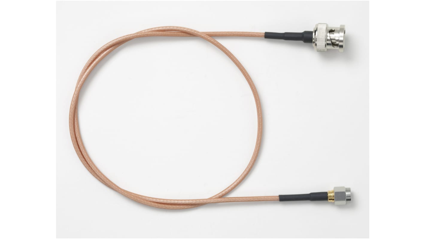 Pomona Male BNC to Male SMA, 1.22m, RG316/U Coaxial, Terminated50 Ω