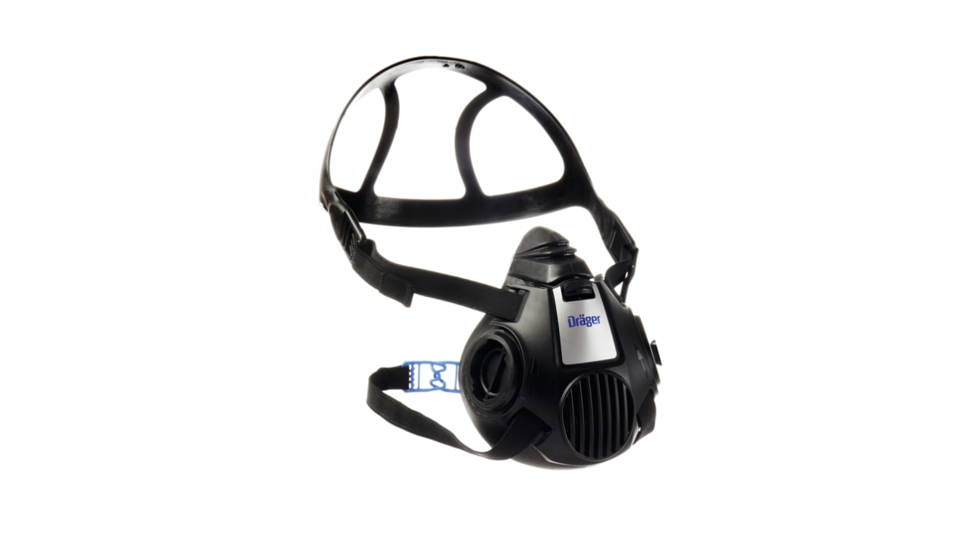 DRAEGER X-plore 3500 Series Half-Type Respirator Mask, Size Medium, Hypoallergenic