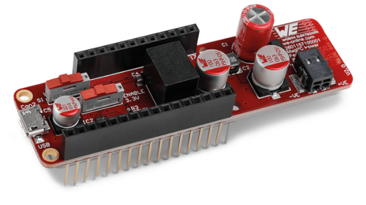Wurth Elektronik MagI³C Power FeatherWing for Adafruit Feather Line of Development Boards