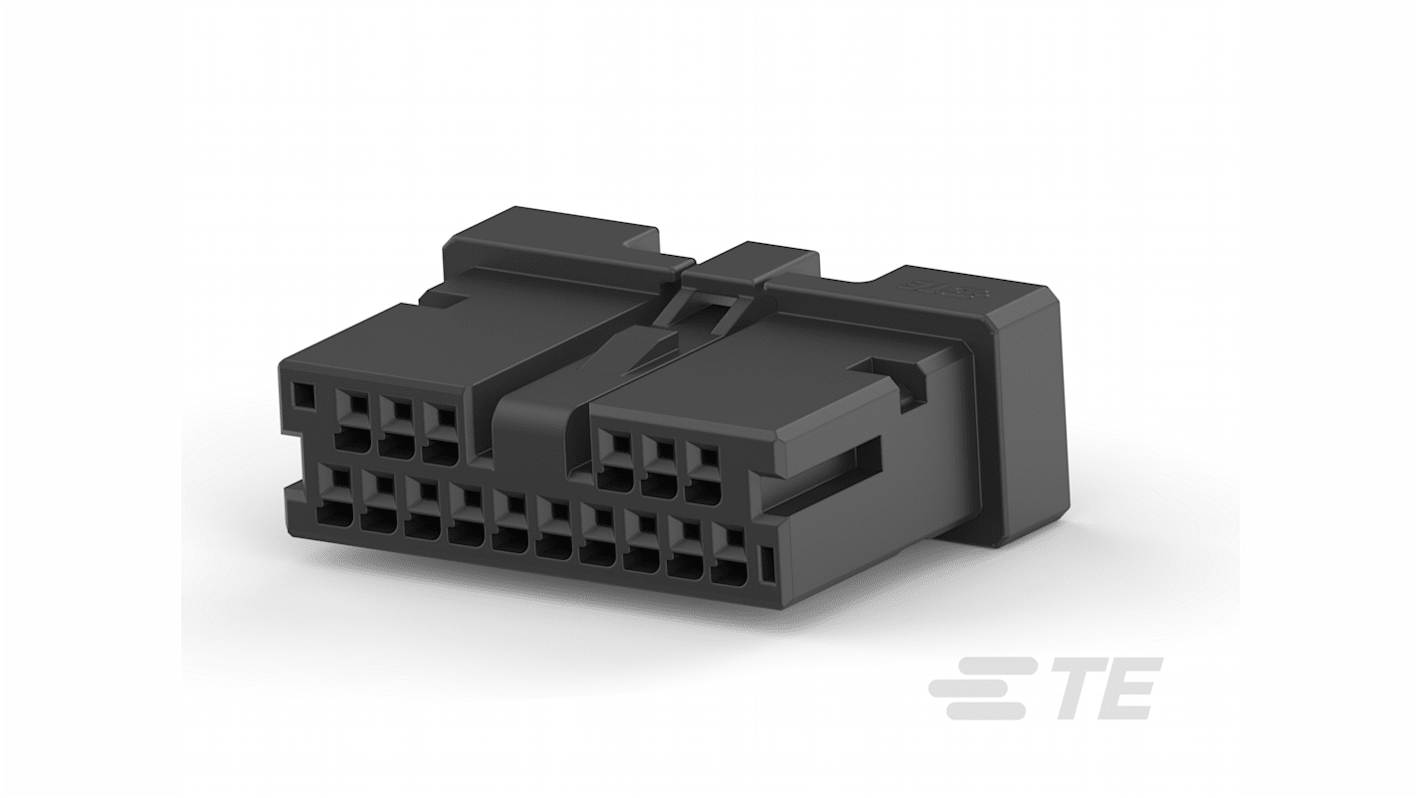 TE Connectivity, 1-2834461 Female PCB Connector Housing, 1.8mm Pitch, 16 Way, 2 Row Horizontal