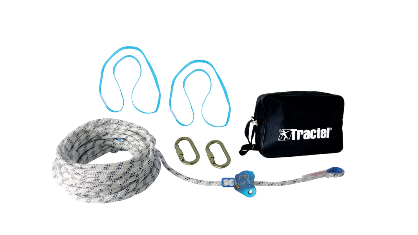 Ligne de vie Temporaire Tractel Tempo 3 18m Utilisation horizontale