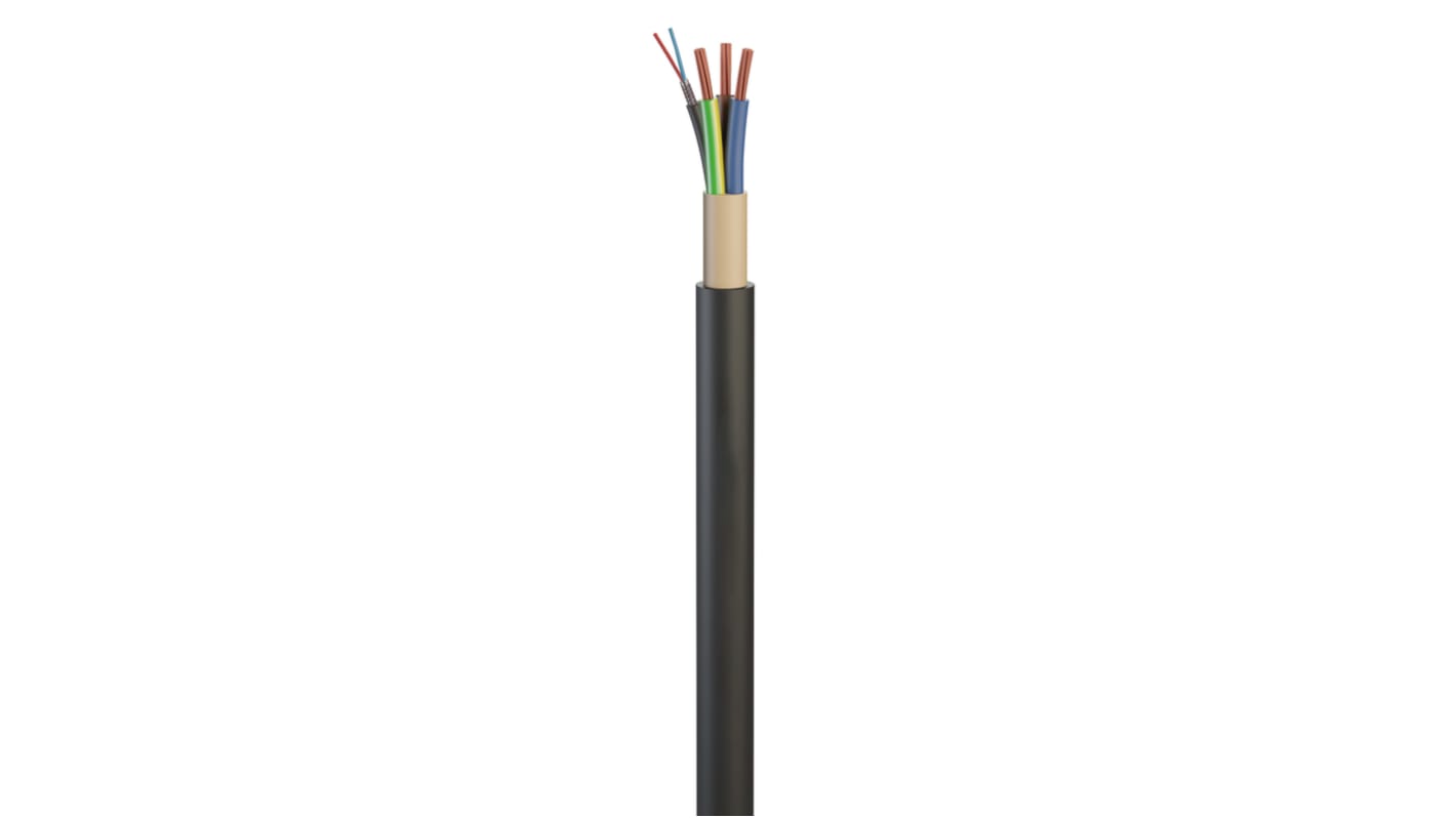 RS PRO 45A Power and Data Combined Installation Cable, EV Charging Cable 50m