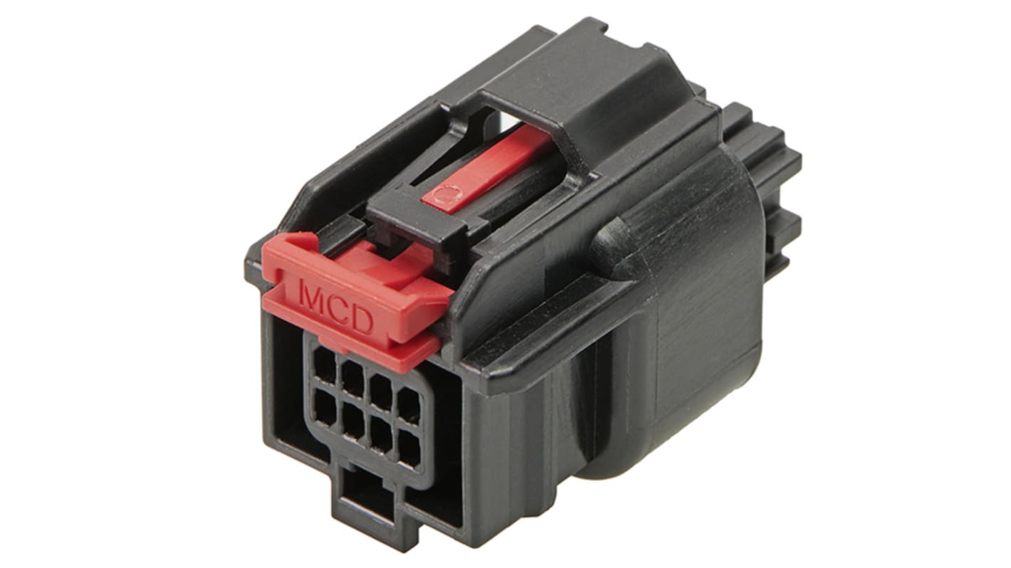 Molex, Mini50 Automotive Connector Socket 8 Way, Crimp Termination 34894-4001