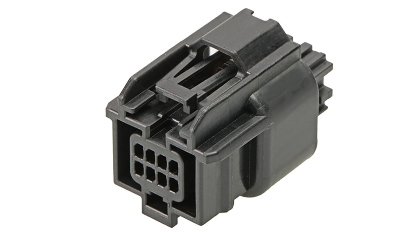 Conector de automoción Molex Mini50 34894 Hembra de 8 vías en 2 filas, 4A, terminación: Crimpado