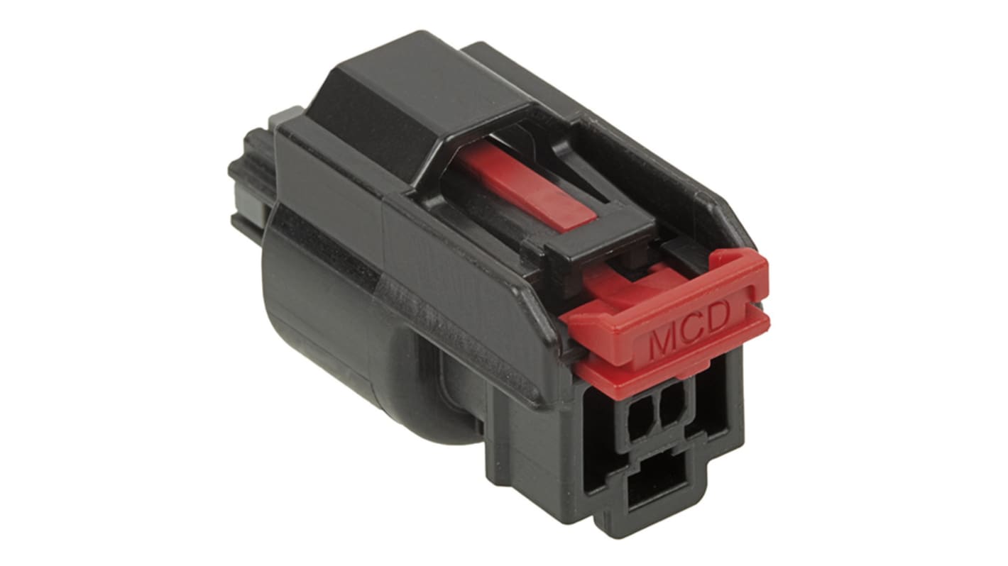 Molex, Mini50 Automotive Connector Socket 2 Way, Crimp Termination 34967-2001