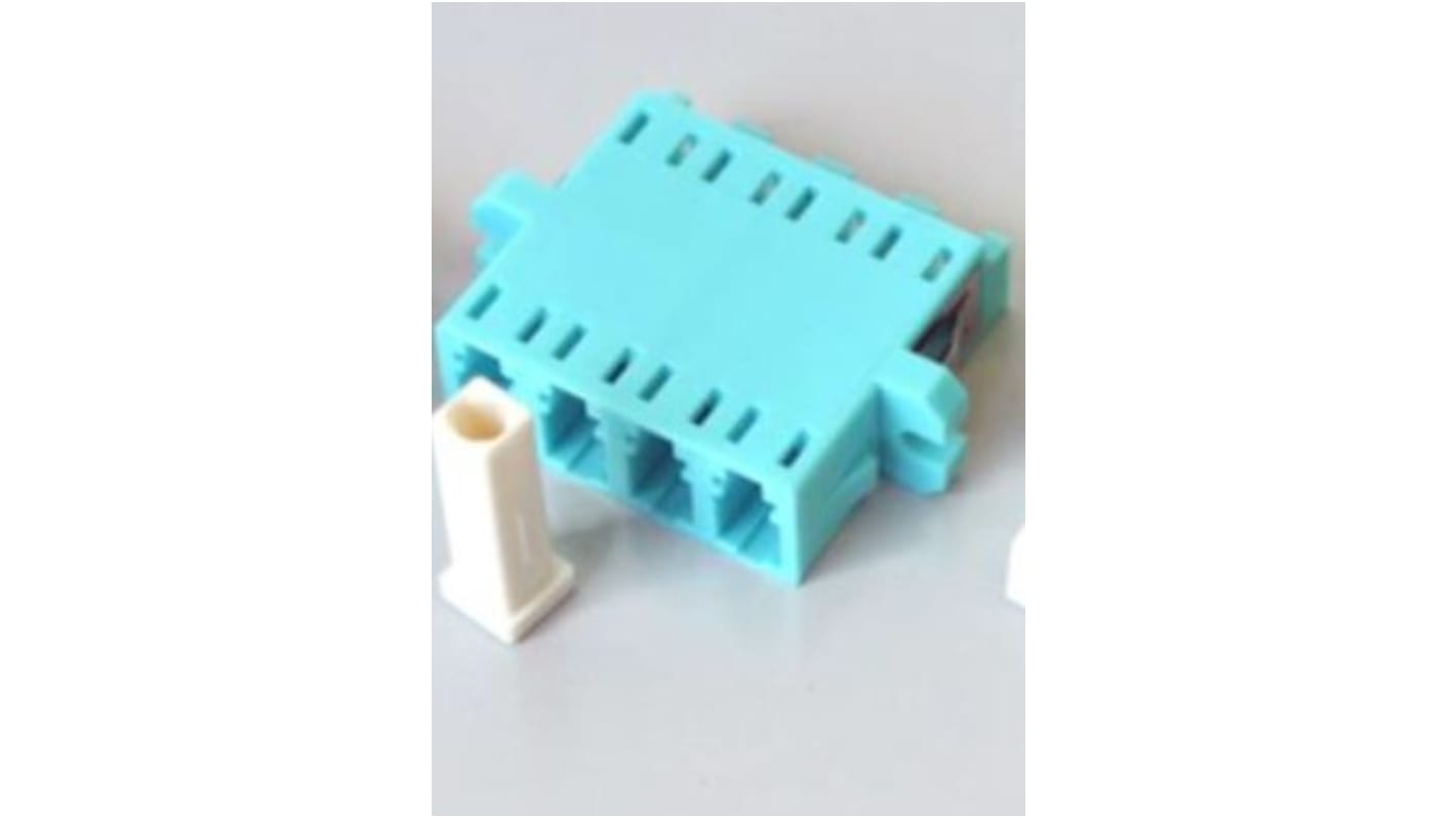 Adattatore per fibra ottica Optoplast LC, Multimode, Simplex, perdita inserz.: 0.1dB