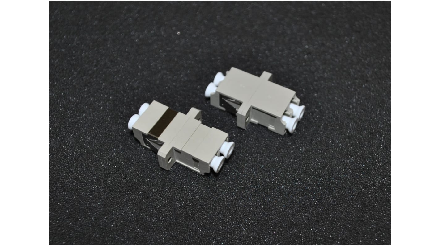 Adattatore per fibra ottica Optoplast LC, Multimode, Simplex, perdita inserz.: 0.1dB