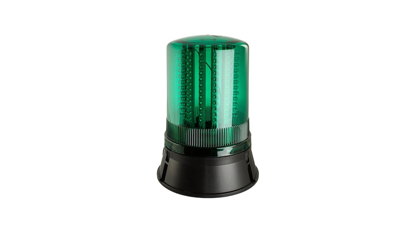 Moflash LED401 Series Green Multiple Effect Beacon, 24 V, Surface Mount, LED Bulb, IP65