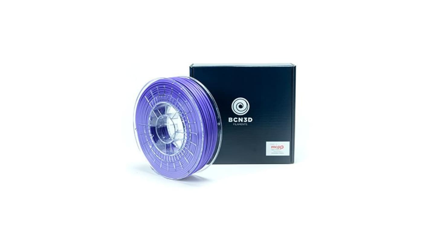 Filament pour imprimante 3D BCN3D, PLA, Ø 2.85mm, Violet, 750g, FDM