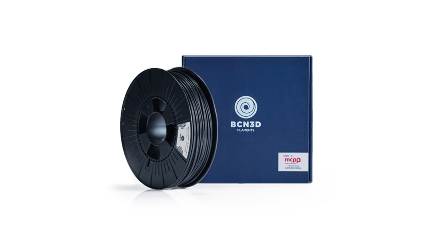 BCN3D 2.85mm Black 3D Printer Filament, 750g