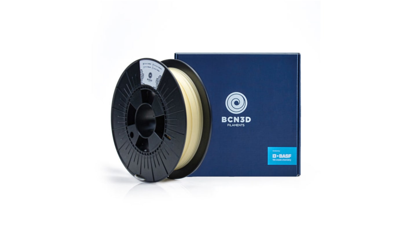 BCN3D BVOH 3D-Drucker Filament zur Verwendung mit Doppelextrusion, Natur, 2.85mm, FDM, 500g