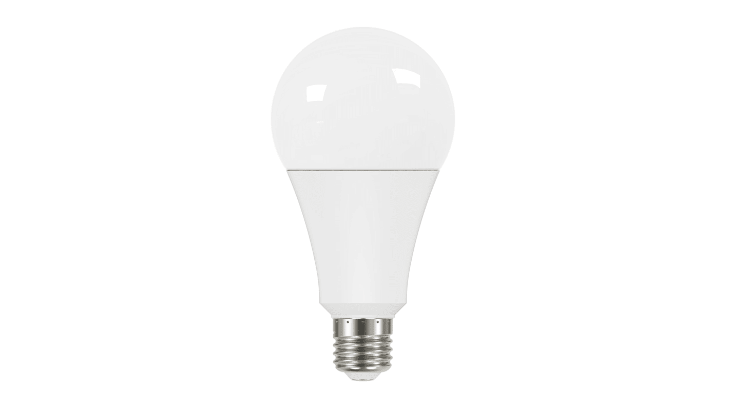 SHOT E27 GLS LED Bulb 24.5 W(200W), 4000K, Cool White, Bulb shape