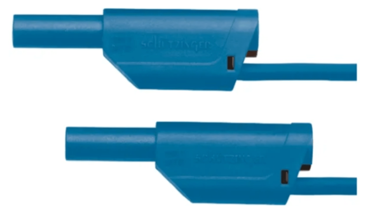 Schutzinger テストリード線, リード長:2m 1kV 青